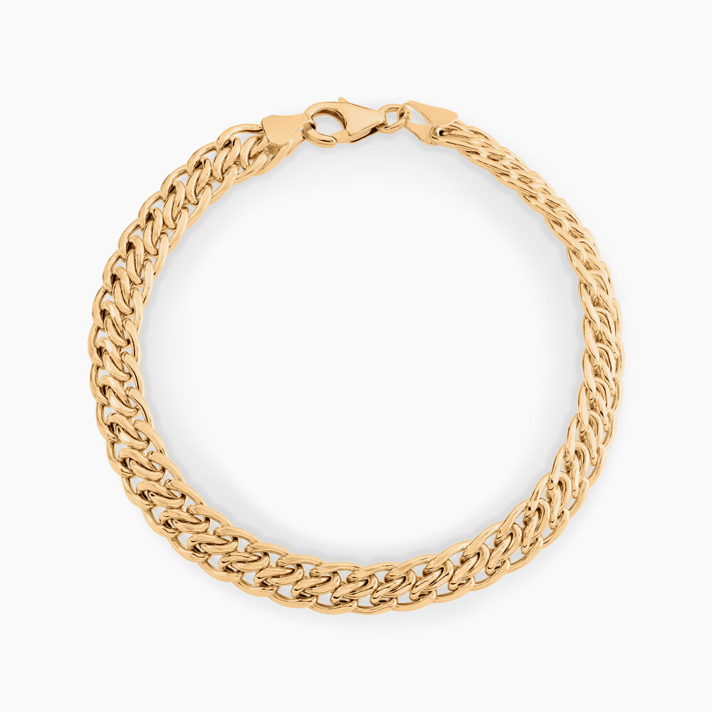 Bracelet Joline Maille Russe Or Jaune - Bracelets mailles Femme | Marc Orian