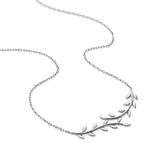 Collier Folia Argent Blanc - Colliers fantaisie Femme | Marc Orian