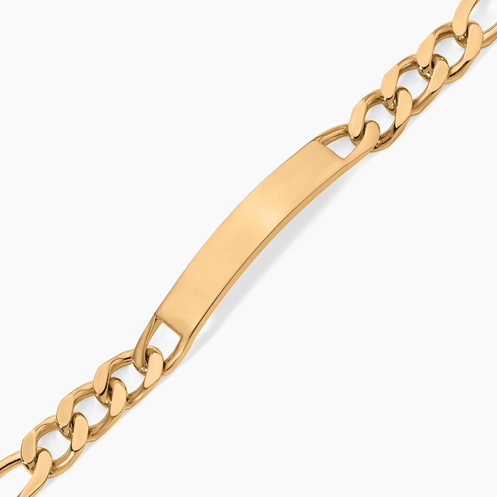 Bracelet Identit&eacute; Bixente Plaqu&eacute; Or Jaune - Gourmettes Homme | Marc Orian