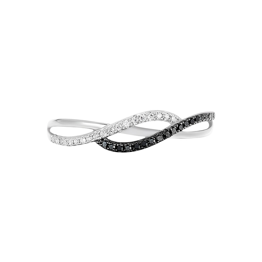 Bague Ursulla Or Blanc Diamant - Bagues pierres précieuses Femme | Marc Orian