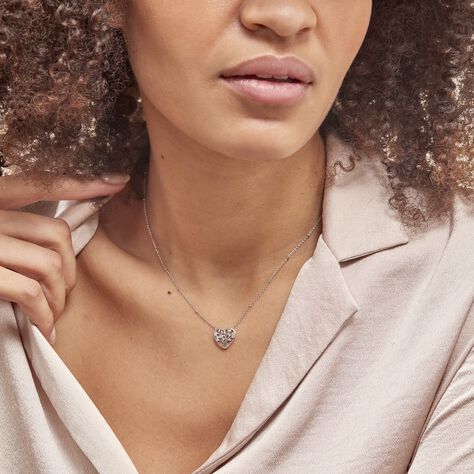 Collier Raimond Argent Blanc Oxyde De Zirconium - Colliers Femme | Marc Orian