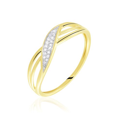 Bague Or Jaune Passane Diamants - Bagues pierres précieuses Femme | Marc Orian