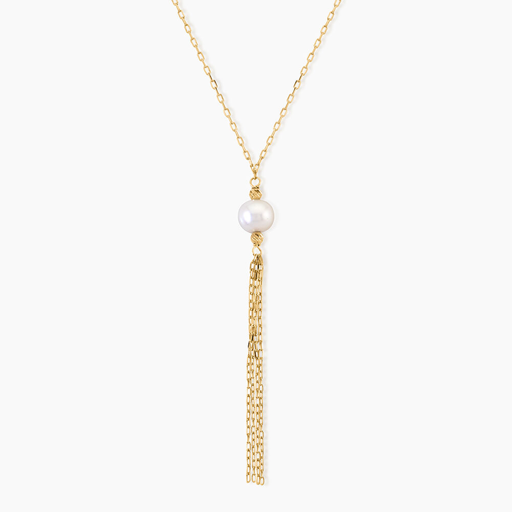 Collier Narca Argent Dor&eacute; A L'Or 750/1000 Perle De Culture - Colliers avec pierres Femme | Marc Orian