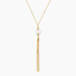 Collier Narca Argent Dor&eacute; A L'Or 750/1000 Perle De Culture - Colliers avec pierres Femme | Marc Orian