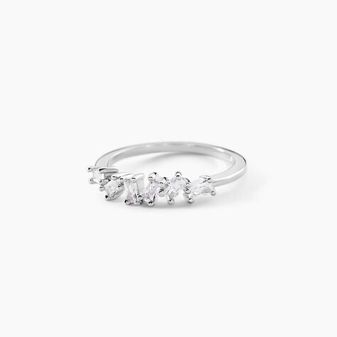 Bague Adonia Argent Blanc Oxyde De Zirconium - Bijoux fantaisie Femme | Marc Orian