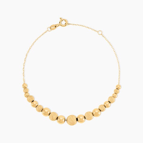 Bracelet Brooks Or Jaune - Bracelets chaînes Femme | Marc Orian