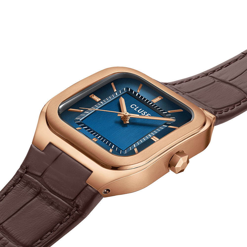 Montre Cluse Quadrus Bleu - Montres &eacute;tanches Homme | Marc Orian