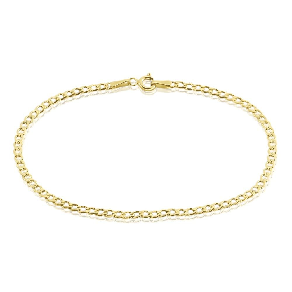 Bracelet Iris Or Jaune Maille Gourmette - Bracelets mailles Femme | Marc Orian
