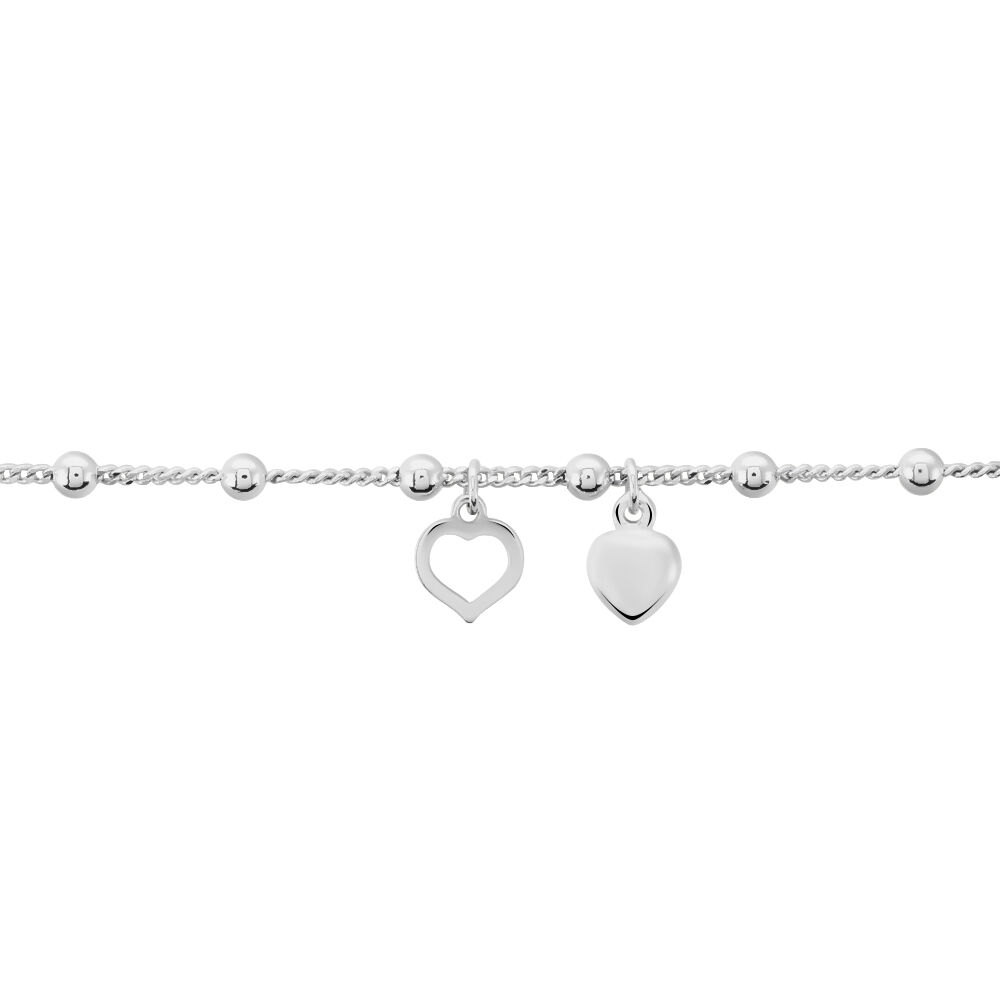 Chaîne De Cheville Minia Argent Blanc - Chaines de cheville Femme | Marc Orian
