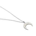 Collier Zea Argent Blanc Nacre - Colliers avec pierres Femme | Marc Orian