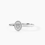 Bague Mystic Argent Blanc - Bijoux fantaisie Femme | Marc Orian