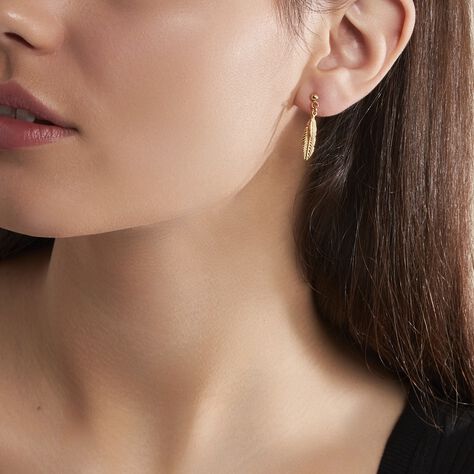 Boucles D'oreilles Pendantes Plaqué Or Kai - Boucles d'oreilles Pendantes Femme | Marc Orian