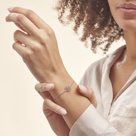 Bracelet Argent Bicolore Willard - Bracelets chaînes Femme | Marc Orian