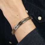 Bracelet Jourdan Kos Acier Blanc - Bracelets cha&icirc;nes Homme | Marc Orian