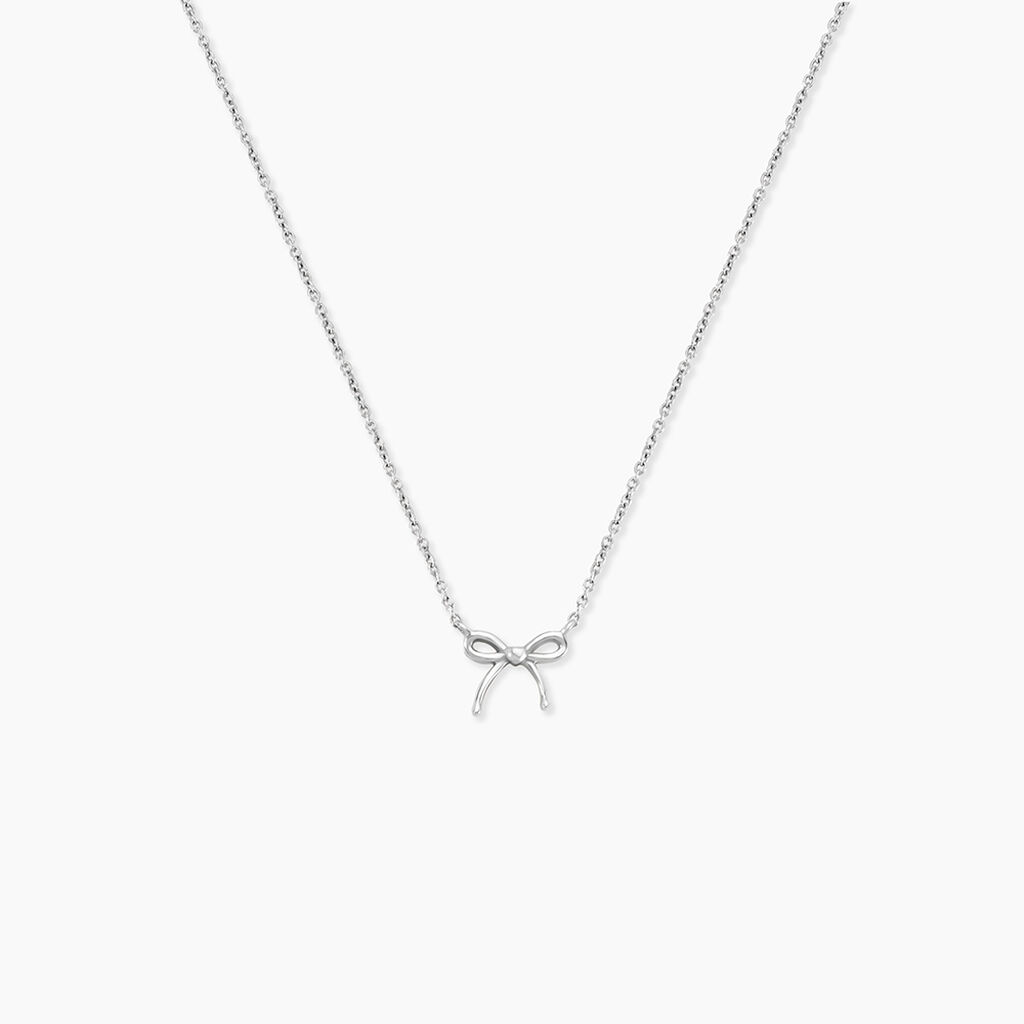 Collier Haria Argent Blanc - Colliers fantaisie Femme | Marc Orian