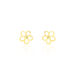 Boucles D'oreilles Puces Philine Fleur Or Jaune - Puces Famille | Marc Orian