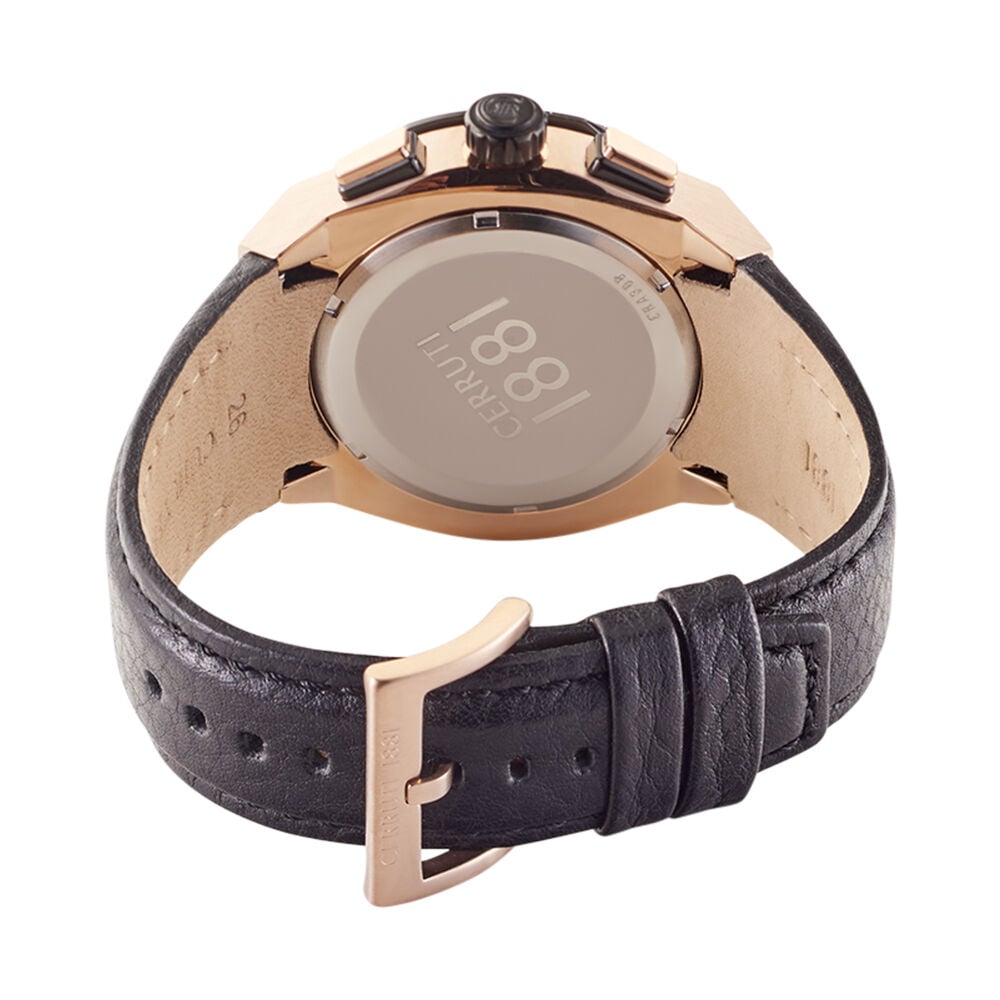 Montre Cerruti Ruscello Noir - Montres étanches Homme | Marc Orian