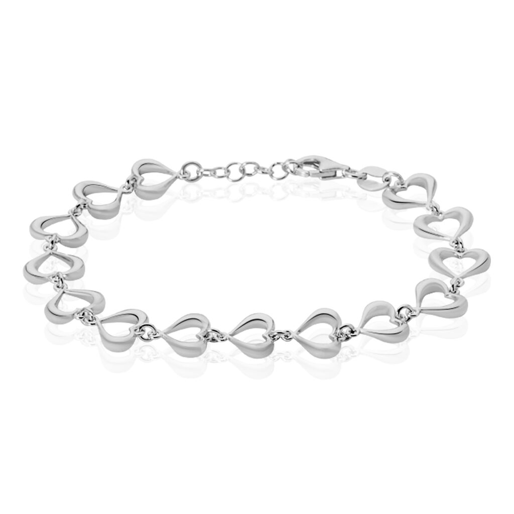 Bracelet Cleofee Argent Blanc - Bracelets chaînes Femme | Marc Orian
