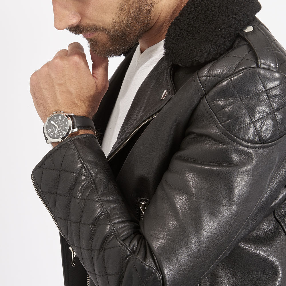 Montre Fossil Grant FS4813 Marron | Montres and Co