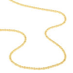 Collier Capucin Or Jaune Maille Marine Plate - Chaines Homme | Marc Orian