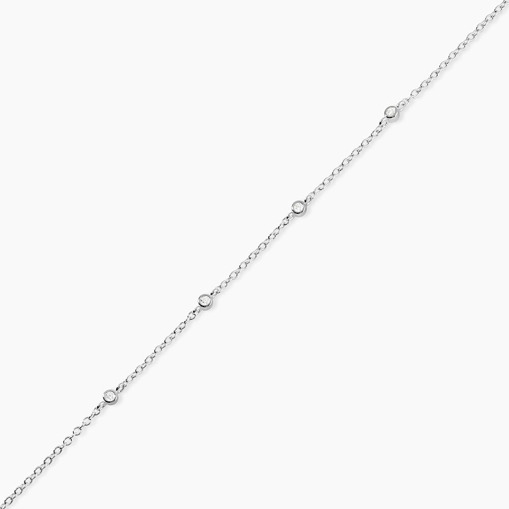 Bracelet Kaiko Argent Blanc Oxyde De Zirconium - Bracelets fantaisie Femme | Marc Orian