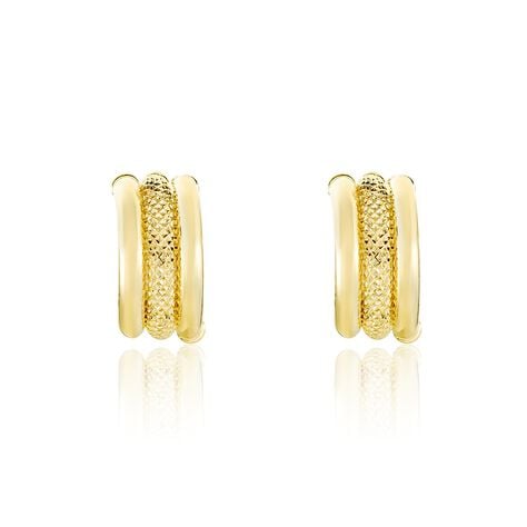 Cr&eacute;oles Savania Or Jaune - Cr&eacute;oles Femme | Marc Orian