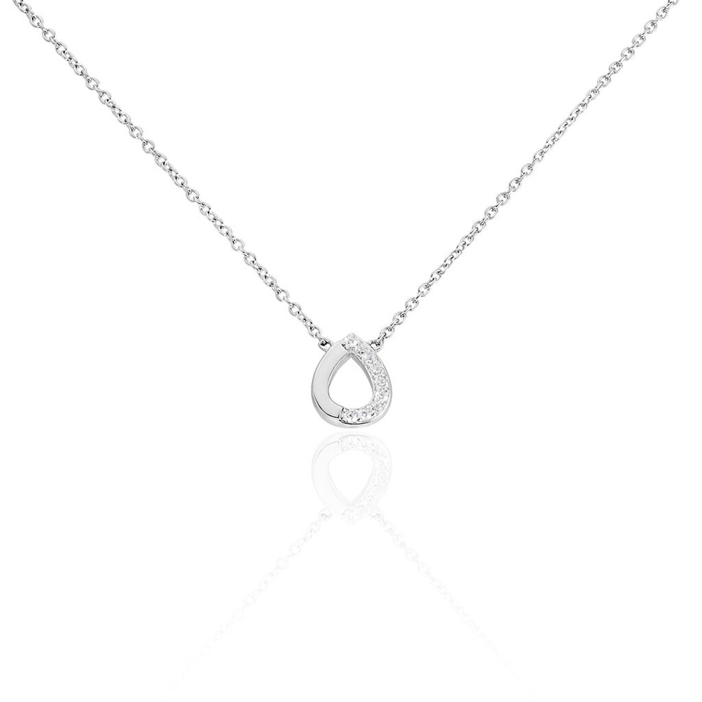 Collier Argent Tancelin Oxydes De Zirconium - Colliers avec pierres Femme | Marc Orian