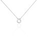 Collier Argent Tancelin Oxydes De Zirconium