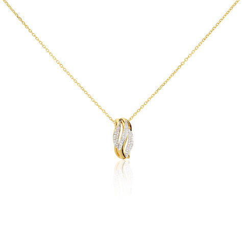 Collier Atlantide Or Jaune Diamant - Colliers avec pierres Femme | Marc Orian