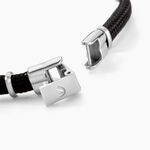 Bracelet Sayaline Acier Blanc - Bracelets cordons Homme | Marc Orian