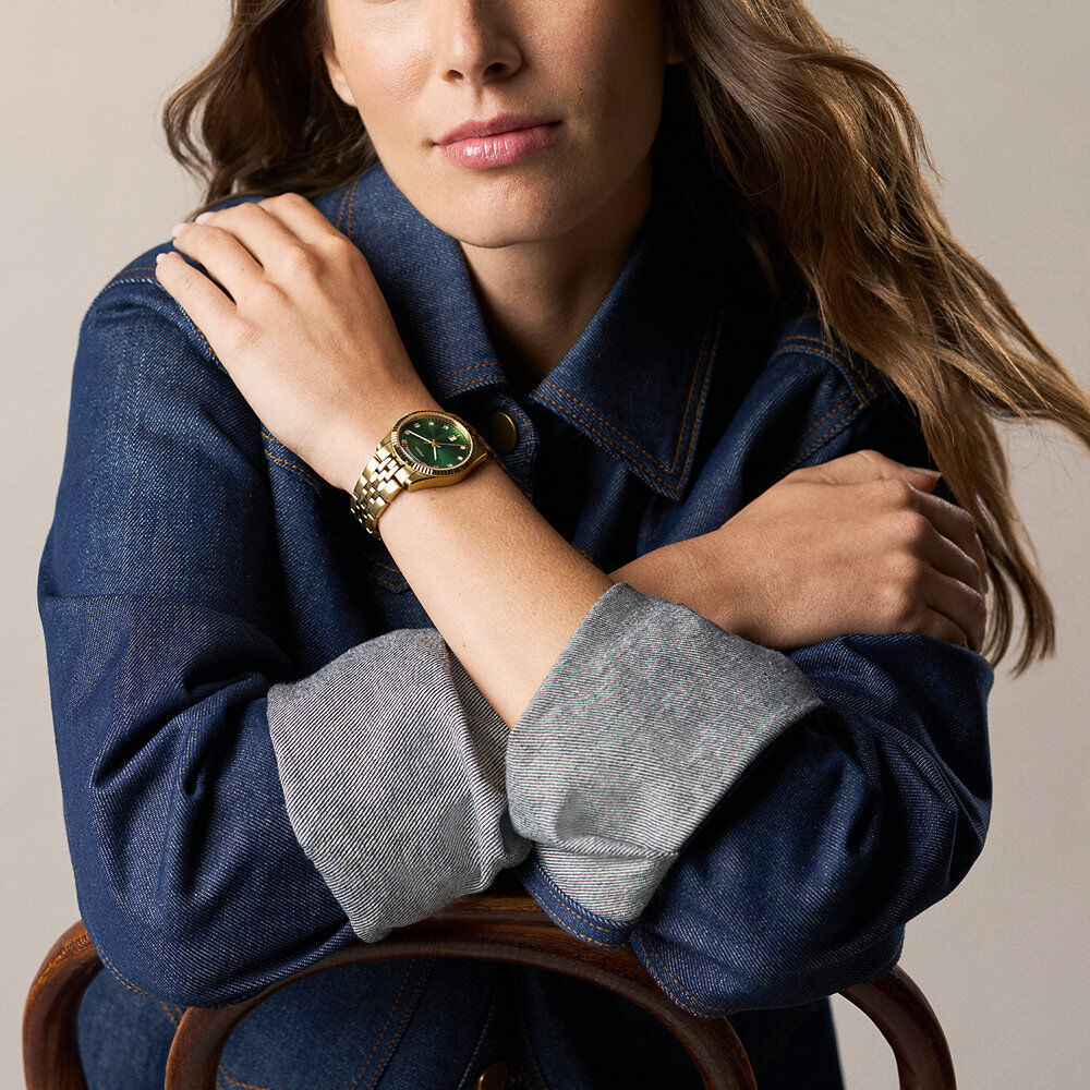 Montre Fossil Scarlette Vert - Montres &eacute;tanches Femme | Marc Orian