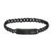 Bracelet Lacoste Baseline Acier Noir - Bracelets chaînes Homme | Marc Orian