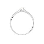 Bague Solitaire Solenia Or Blanc Diamant - Solitaires Femme | Marc Orian
