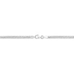 Collier Izel Maille Anglaise Or Blanc - Chaines Femme | Marc Orian