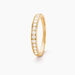 Alliance Rhea Or Jaune Diamant - Alliances avec pierres Femme | Marc Orian