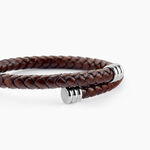 Bracelet Cuir De Vache Marron - Bracelets cuir Homme | Marc Orian