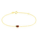 Bracelet Helidie Coccinelle Or Jaune - Bracelets cha&icirc;nes Enfant | Marc Orian