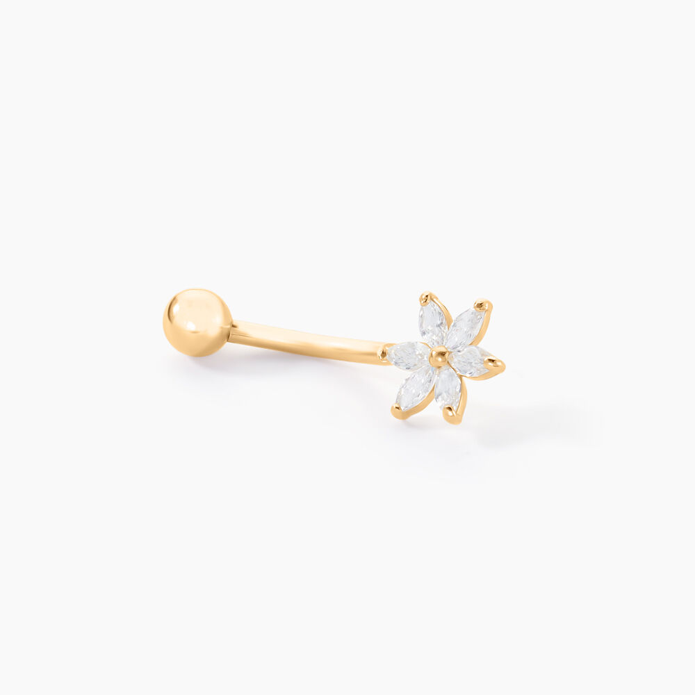 Piercing Elpis Or Jaune Oxyde De Zirconium - Piercings Femme | Marc Orian