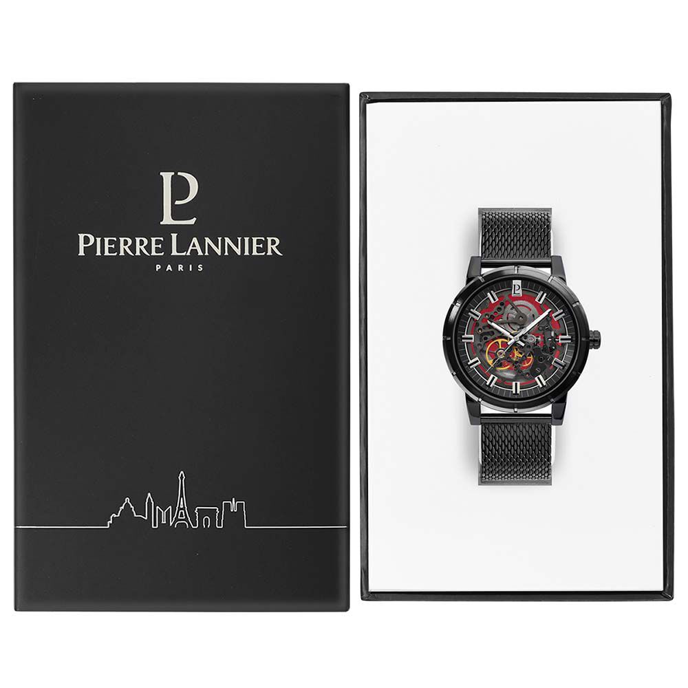 Montre Pierre Lannier Collection Automatic Noir - Montres automatiques Homme | Marc Orian