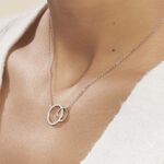 Collier Yalaz Argent Blanc Oxyde De Zirconium - Colliers avec pierres Femme | Marc Orian