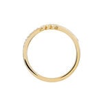 Bague Lidye Plaqu&eacute; Or Jaune Oxyde De Zirconium - Bijoux fantaisie Femme | Marc Orian