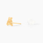 Boucles D'oreilles Puces Ours Or Or Jaune - Puces Enfant | Marc Orian