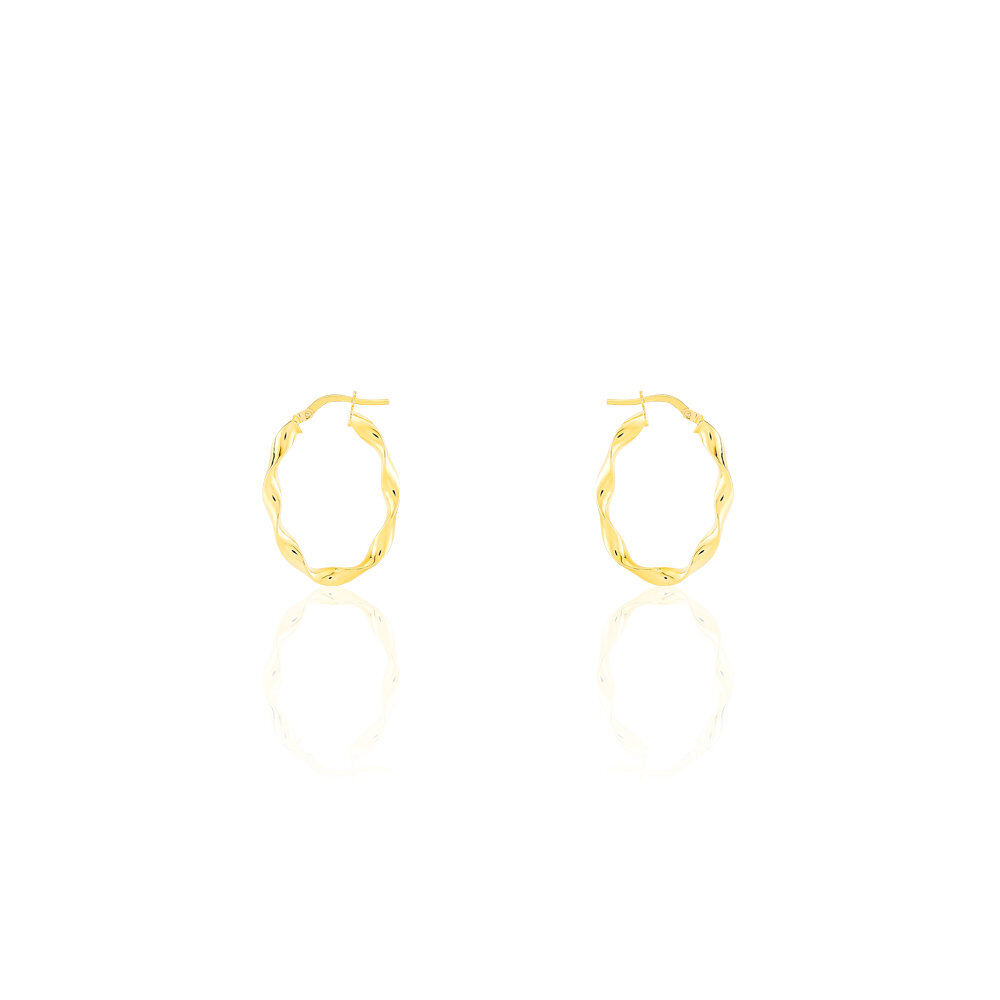 Créoles Falbala Or Jaune - Créoles Femme | Marc Orian