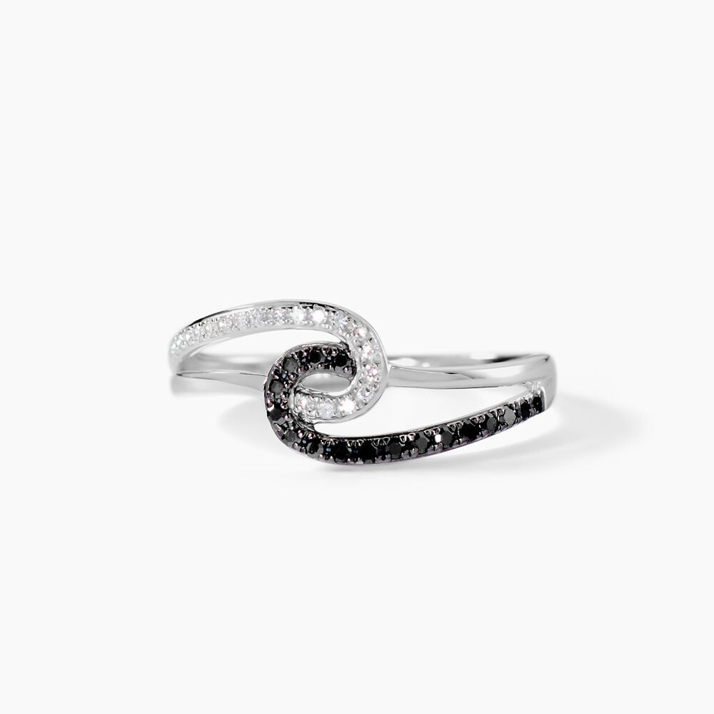 Bague Loriana Or Blanc Diamant - Bagues pierres pr&eacute;cieuses Femme | Marc Orian