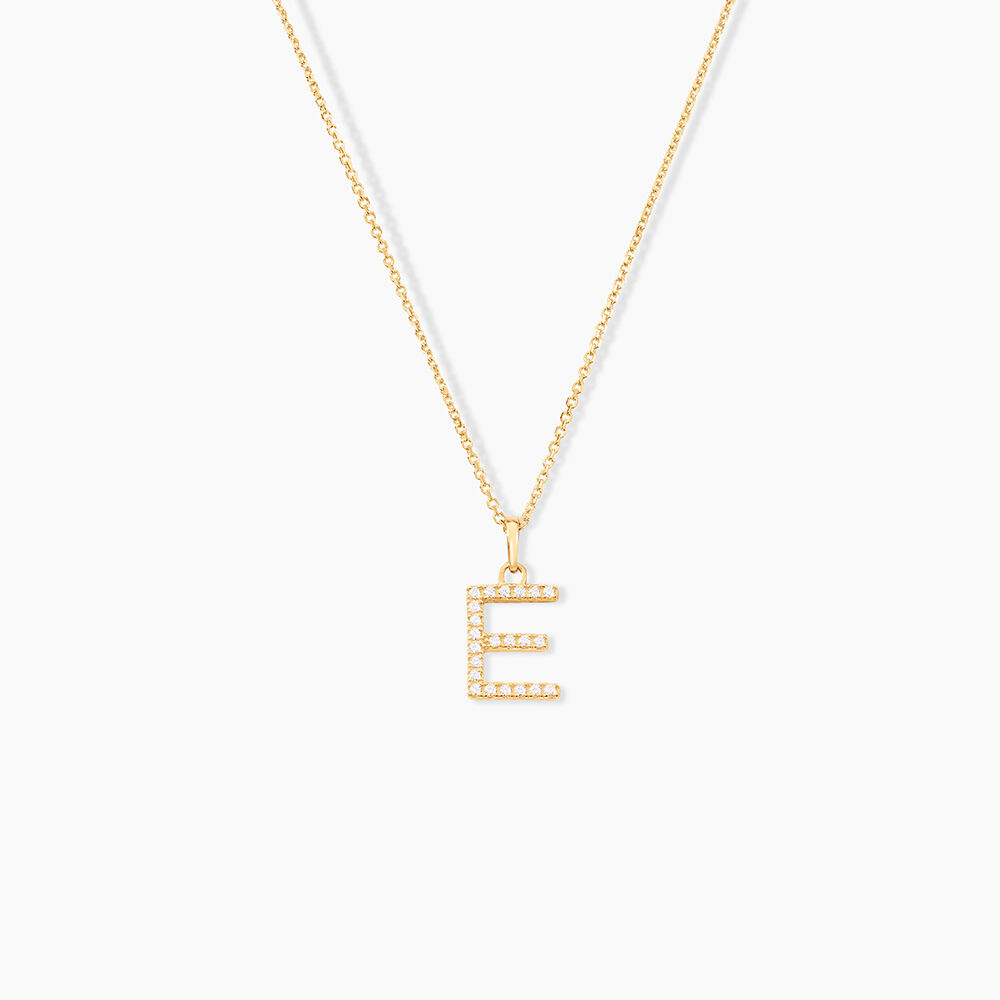 Pendentif Klementine Or Jaune Oxyde De Zirconium - Pendentifs Famille | Marc Orian