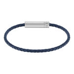 Bracelet Boss Ares Air Cuir De Veau Bleu - Bracelets cuir Homme | Marc Orian