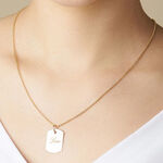 Pendentif Sirona Or Jaune - Bijoux personnalis&eacute;s Unisex | Marc Orian