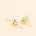 Boucles D'oreilles Puces Glen Or Jaune - Puces Femme | Marc Orian