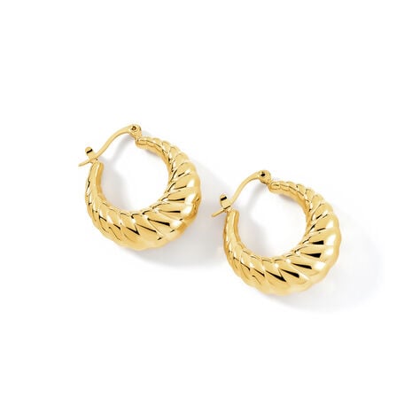 Cr&eacute;oles Clive Acier Dor&eacute; - Cr&eacute;oles Femme | Marc Orian