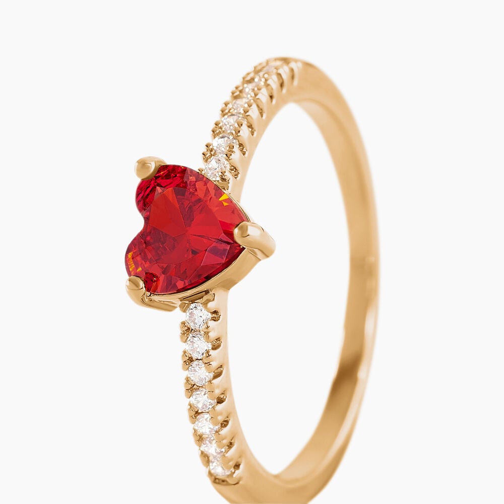 Bague Crush Plaqué Or Jaune Oxyde De Zirconium - Solitaires Femme | Marc Orian